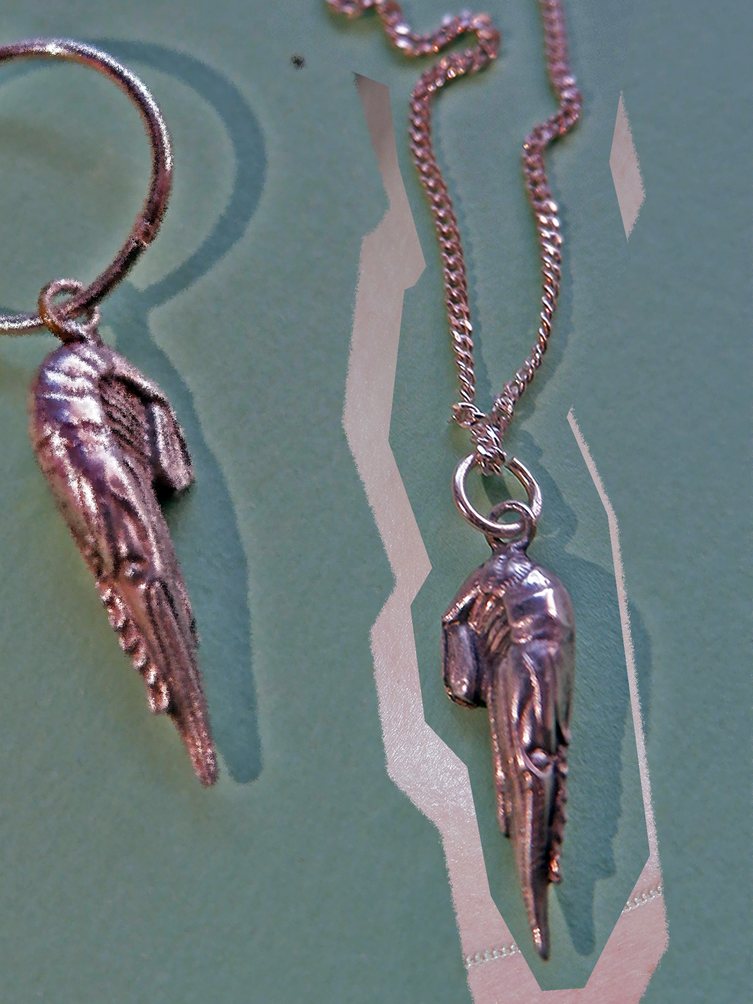 Antique Prawn Earrings