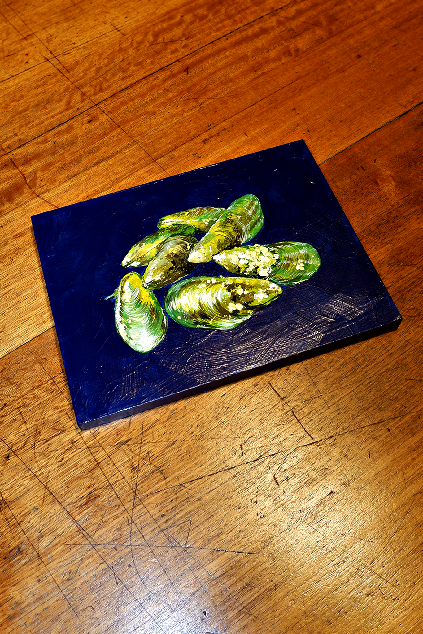 GREEN LIP MUSSEL PAINTING
